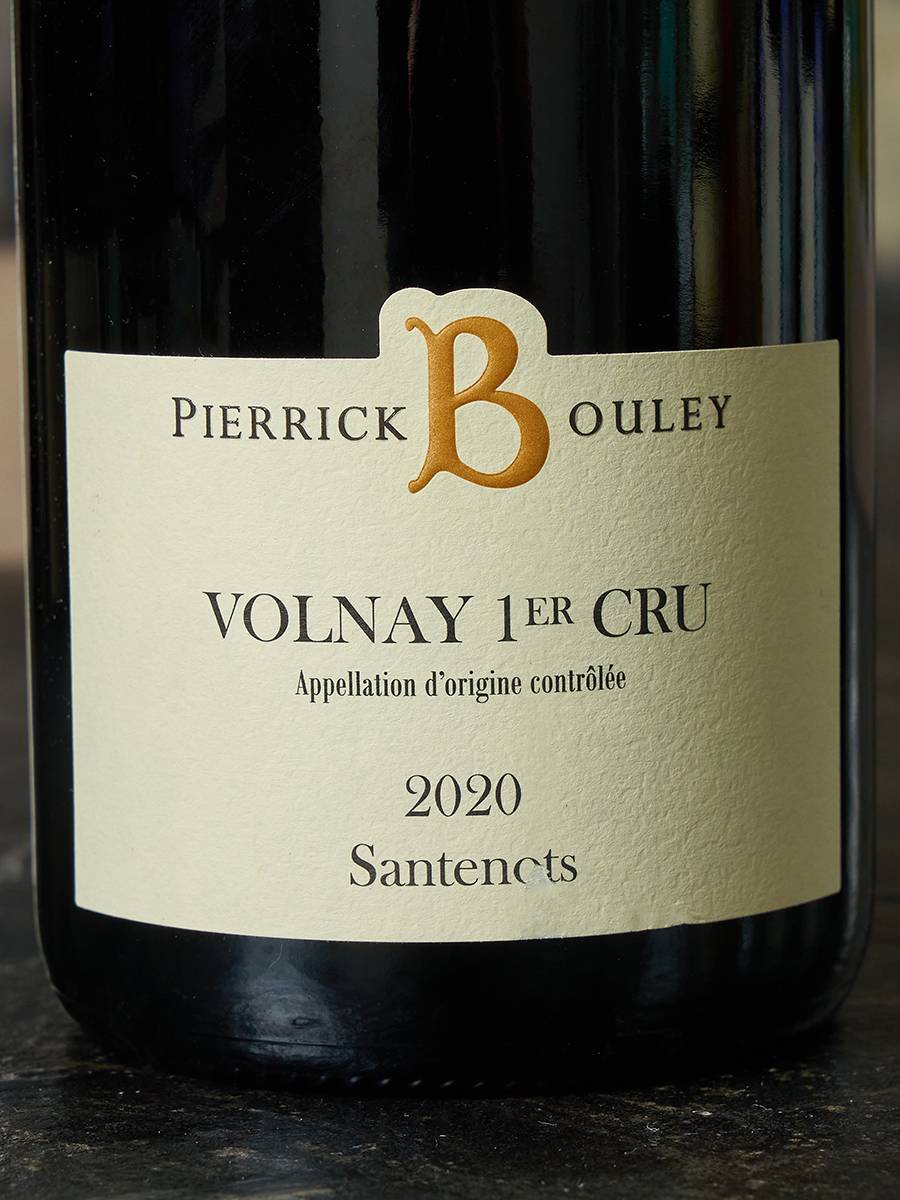 Вино Pierrick Bouley Santenots 1er Cru Volnay 2020 / Пьеррик Були Сантено Премьер Крю Вольне