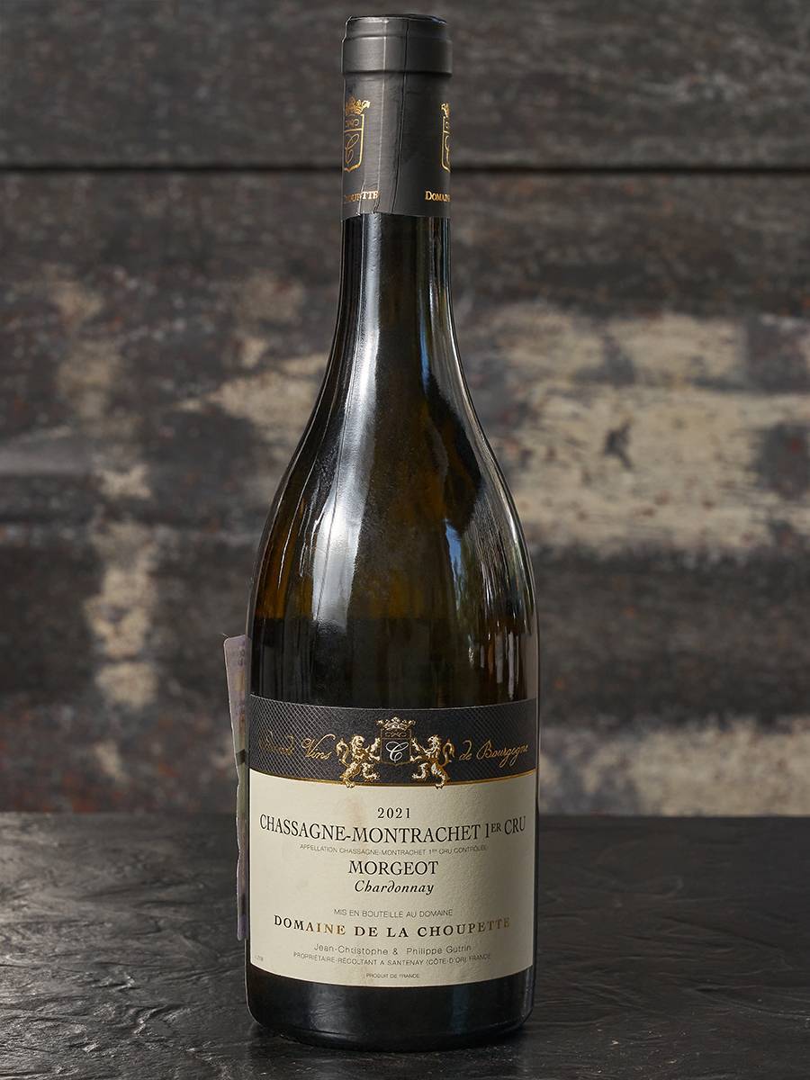 Вино Chassagne-Montrachet 1er Cru Domaine de la Choupette Morgeot 2021 / Домен де ля Шупетт Шассань-Монраше Премье Крю Моржо Шардоне