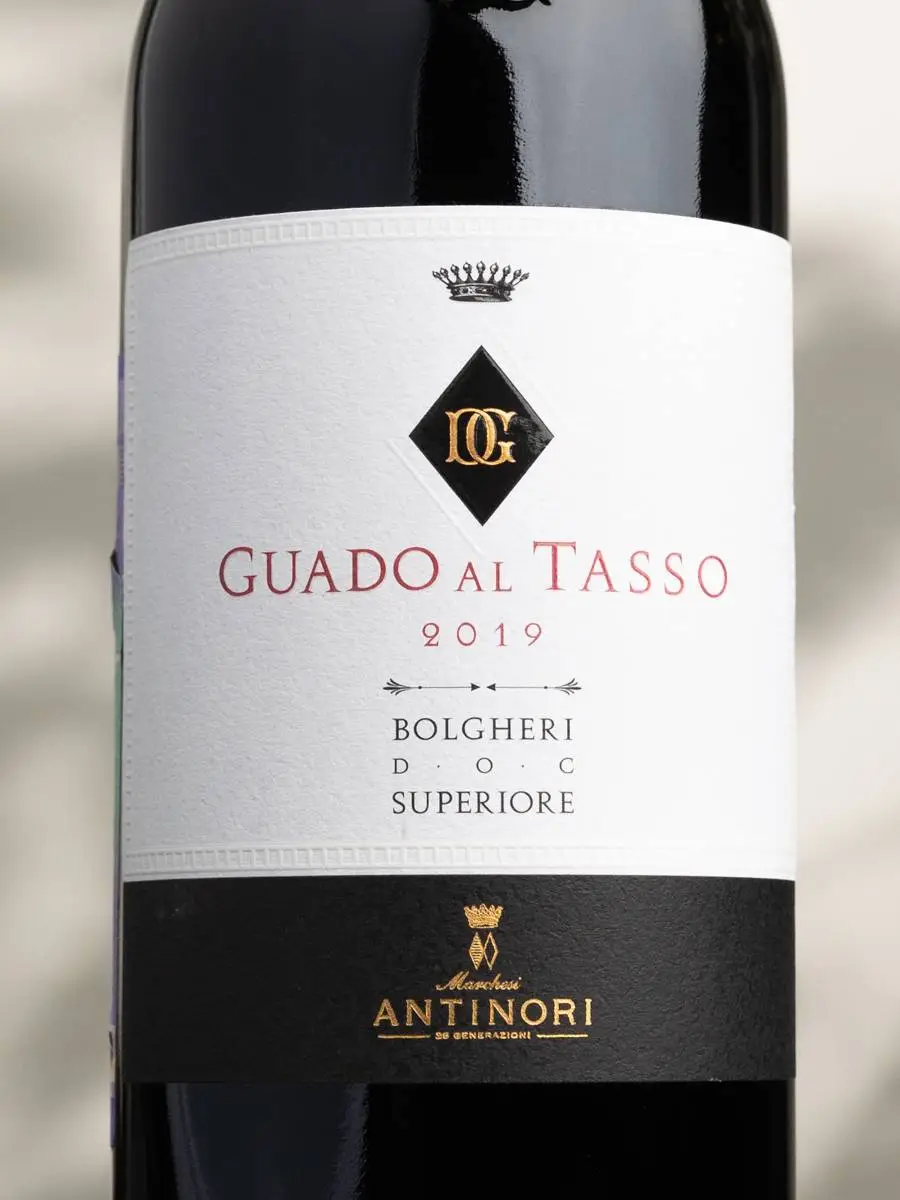 Вино Bolgheri Superiore Guado Al Tasso Antinori 2019 / Болгери Супериоре Гуадо Аль Тассо Антинори 
