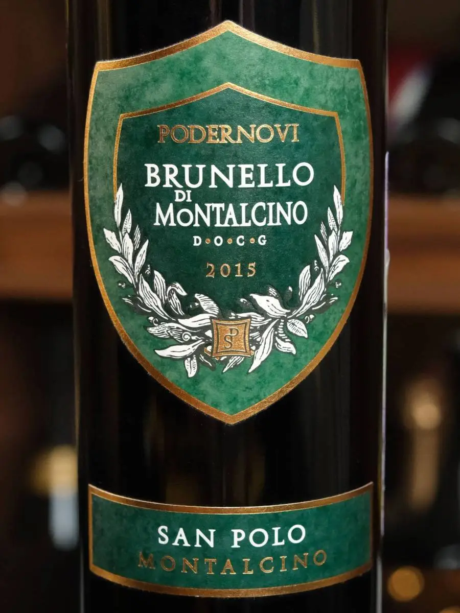Вино San Polo Podernovi Brunello di Montalcino DOCG 2015 / Сан Поло Подернови Брунелло ди Монтальчино