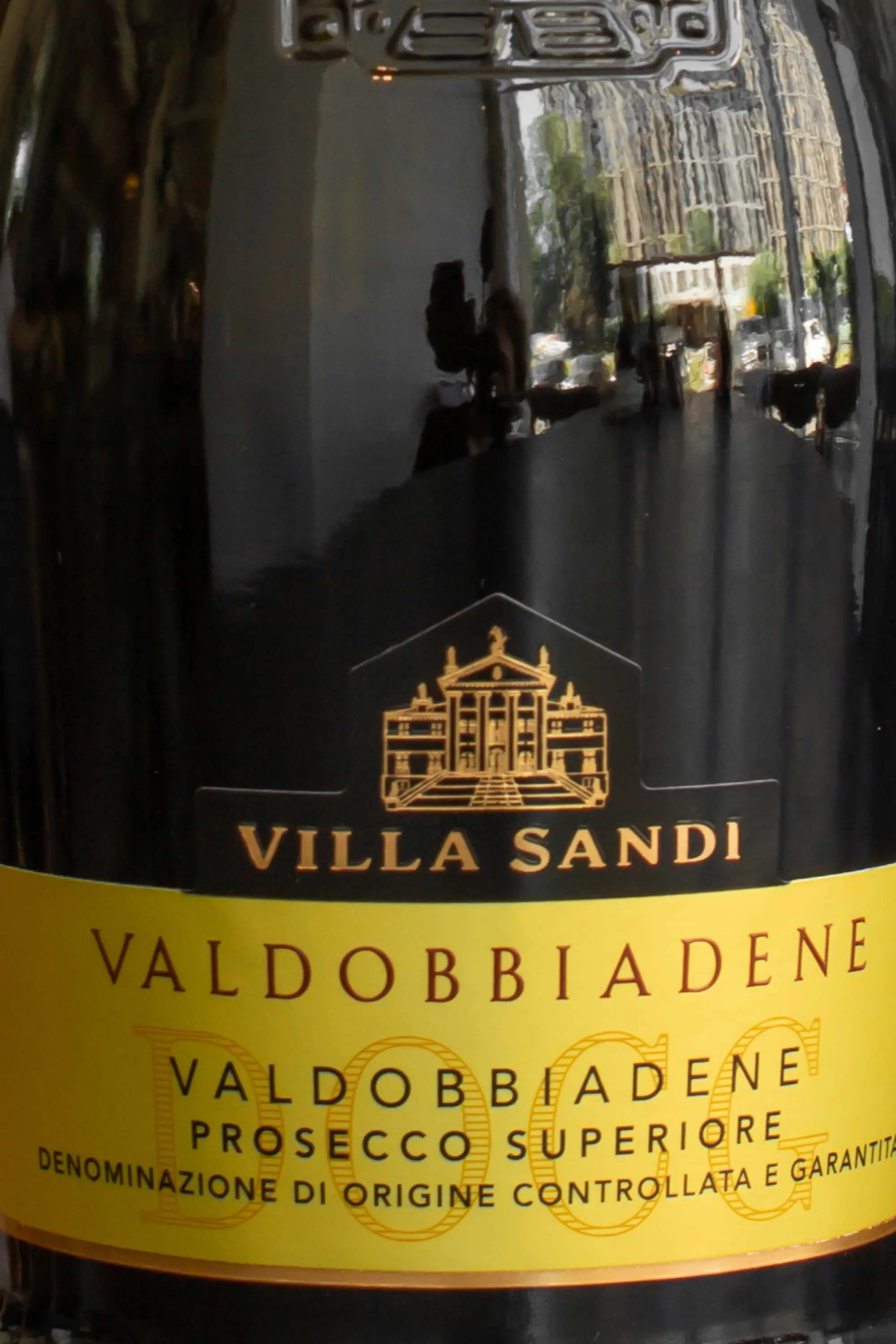 Этикетка Villa Sandi Valdobbiadene Prosecco Superiore DOCG Extra Dry