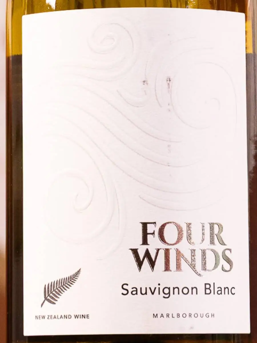 Вино Four Winds Sauvignon Blanc Marlborough / Фор Виндс Совиньон Блан Мальборо
