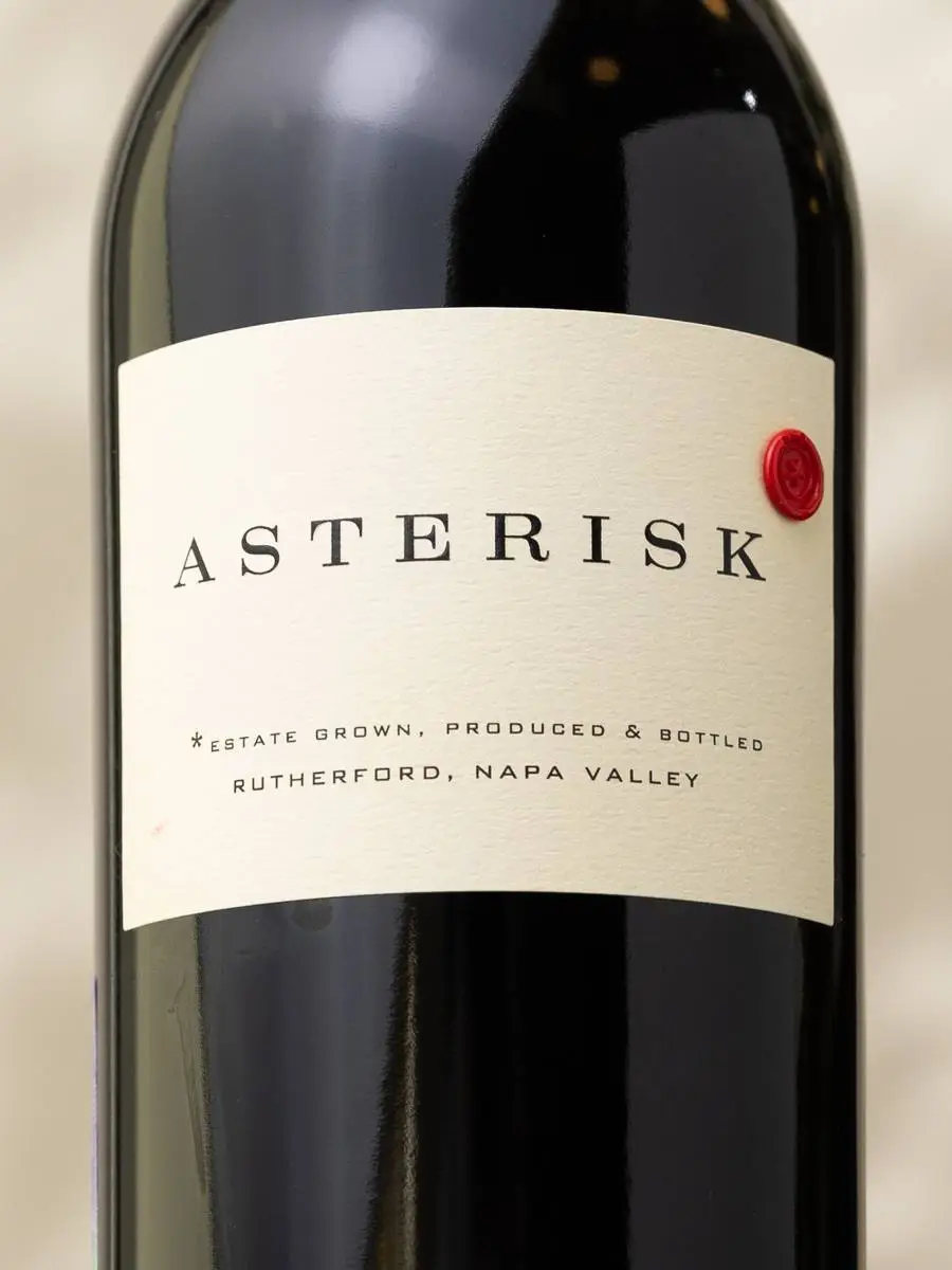Вино Asterisk Rutherford Napa Valley 2017 / Астериск Рутерфорд Напа Вэлли