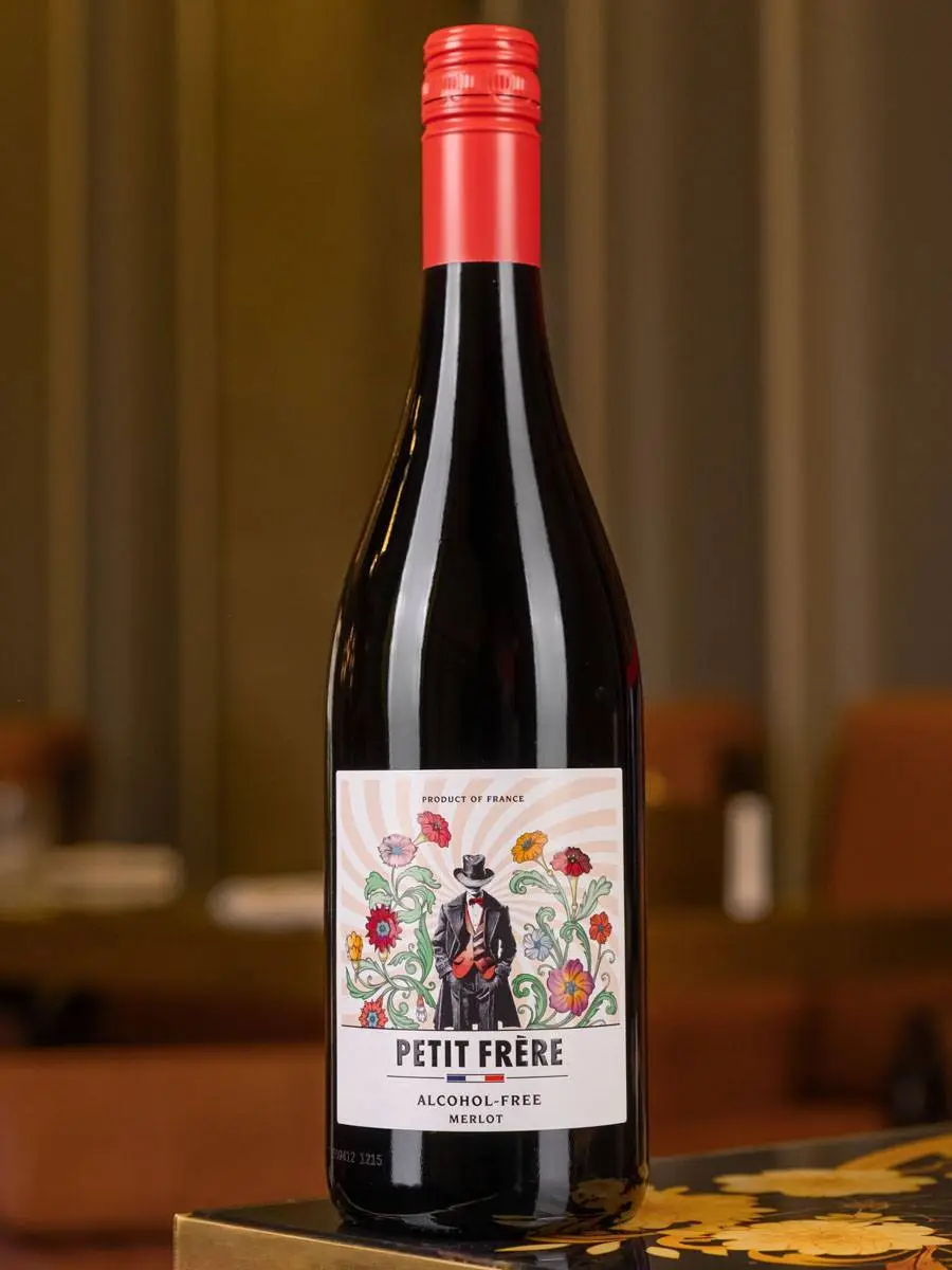 Вино безалкогольное Petit Frere Merlot / Пти Фрер Мерло