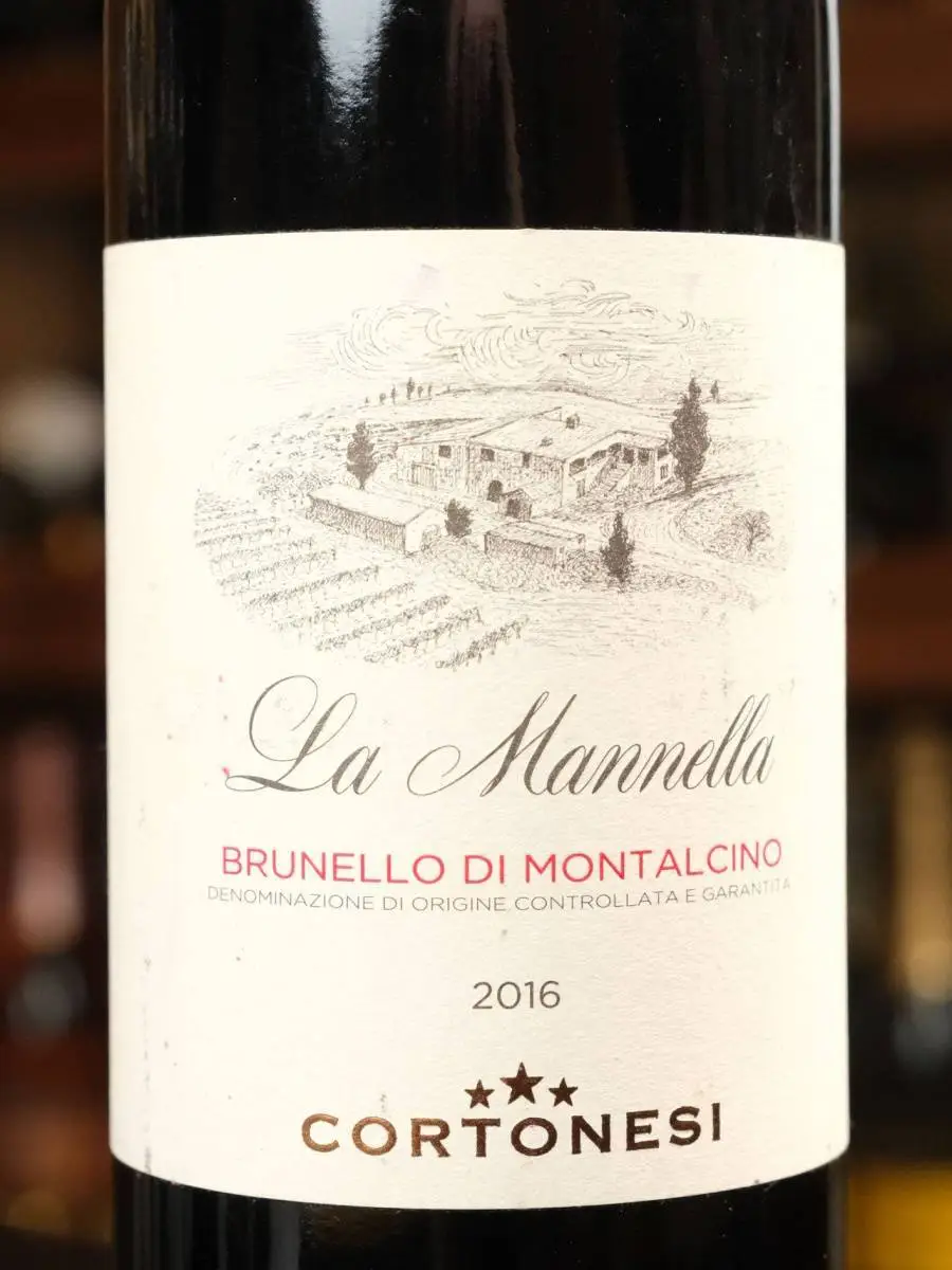 Вино Cortonesi La Mannella Brunello di Montalcino 2016 / Кортонези Брунелло ди Монтальчино Ла Маннелла 2016