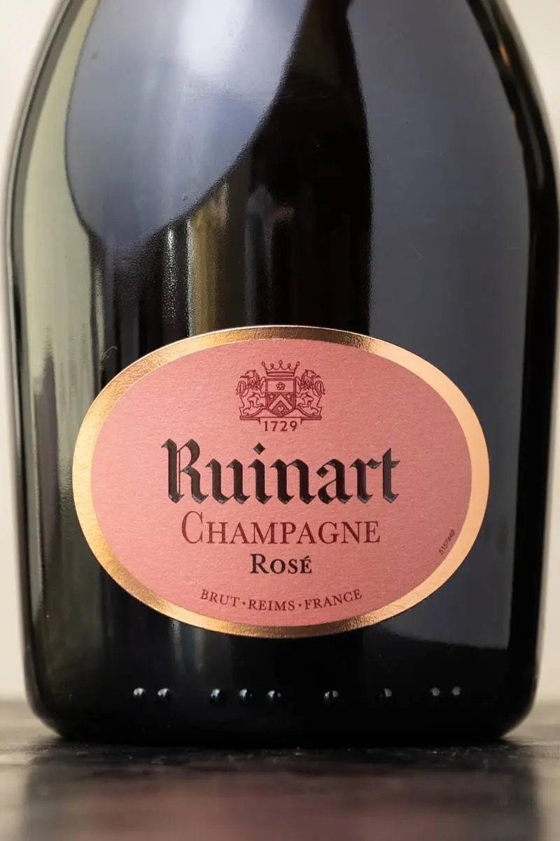 Этикетка Ruinart Rose Brut