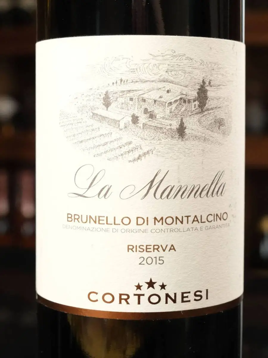Вино Cortonesi La Mannella Brunello di Montalcino Riserva 2015 / Кортонези Брунелло ди Монтальчино Ла Маннелла Ризерва 2015