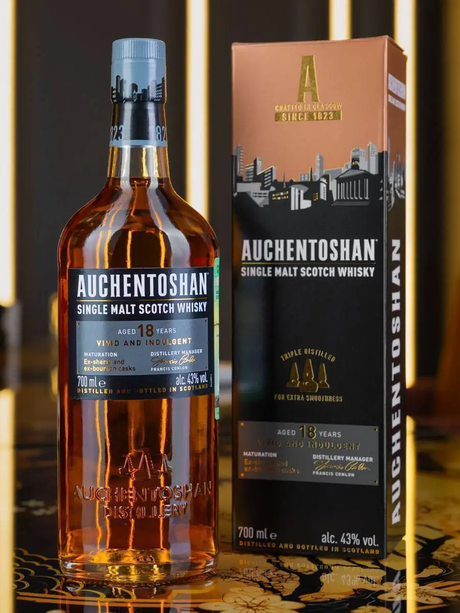 Виски Auchentoshan 18 years old / Акентошан 18 лет