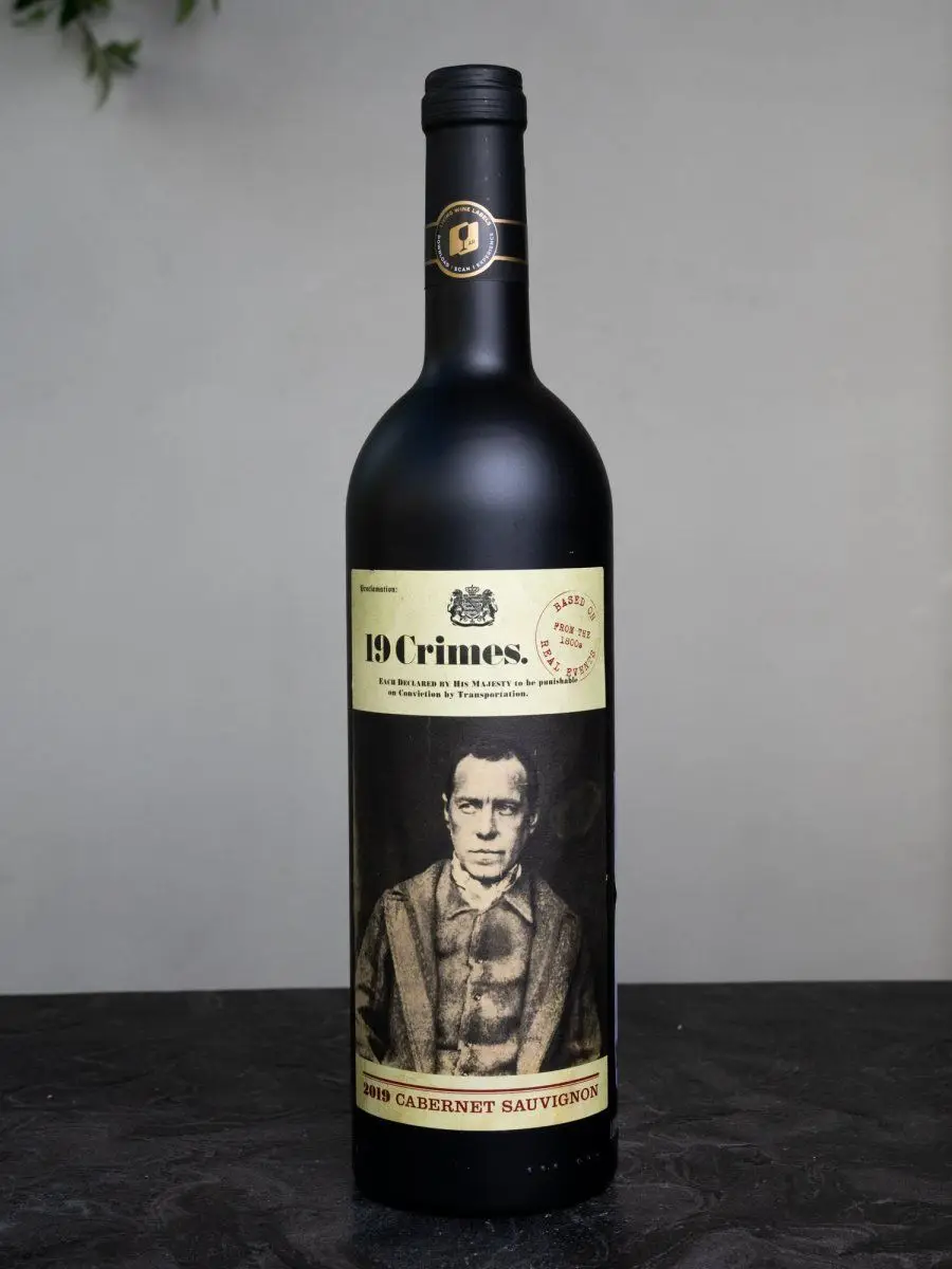 Вино 19 Crimes Cabernet Sauvignon / 19 Краймс Каберне Совиньон