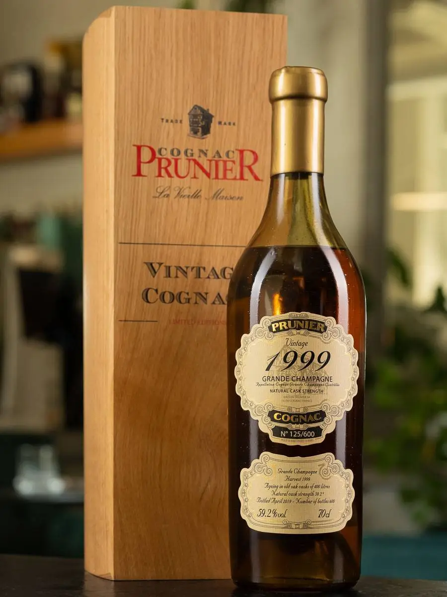 Коньяк Prunier Grande Champagne Vintage 1999 / Прунье Гранд Шампань