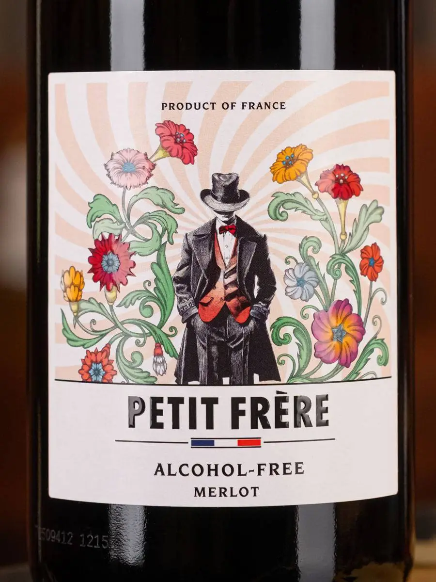Вино безалкогольное Petit Frere Merlot / Пти Фрер Мерло