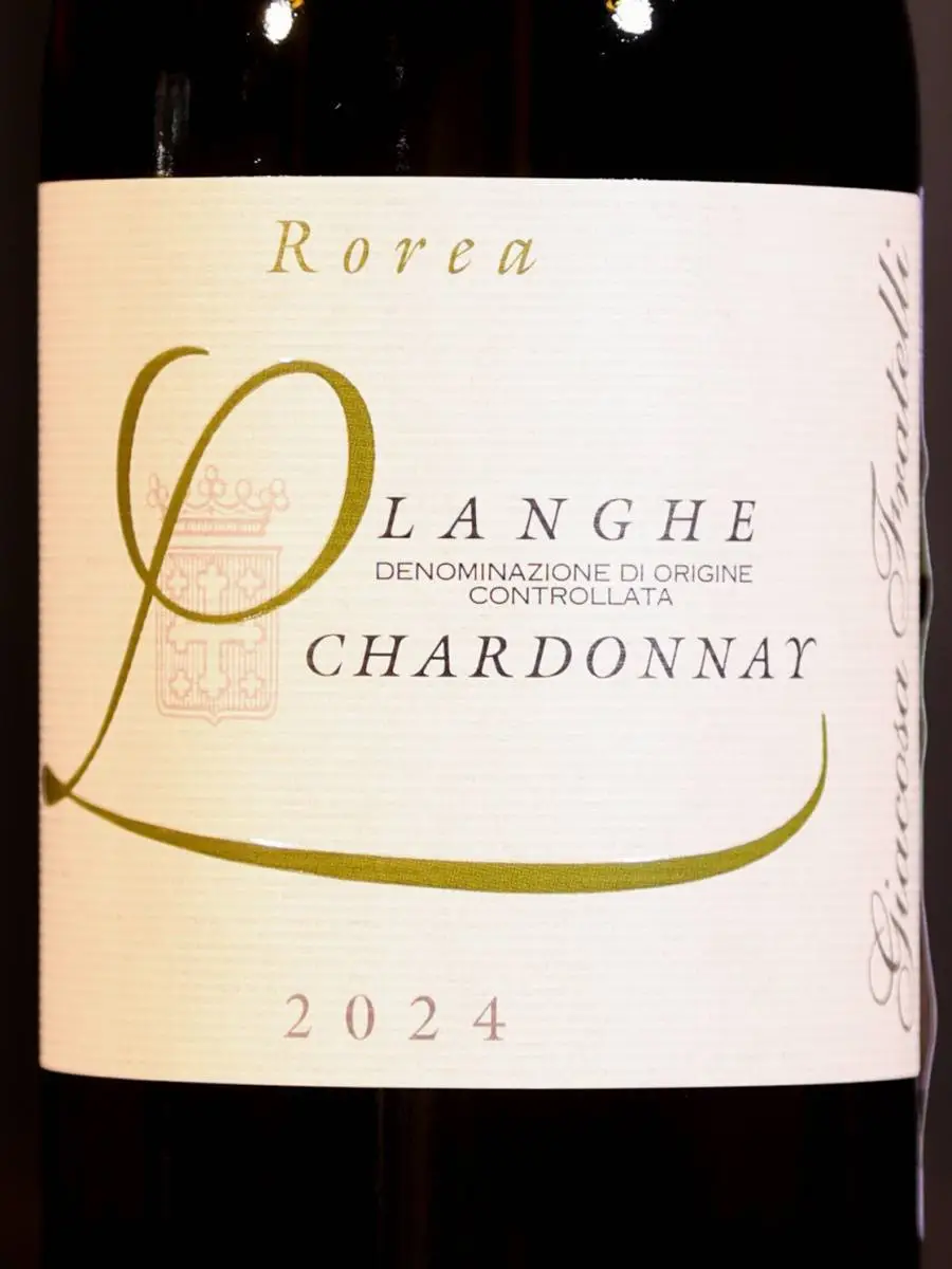 Вино Giacosa Fratelli Chardonnay Rorea Langhe / Джиакоза Фрателли Шардоне Рореа