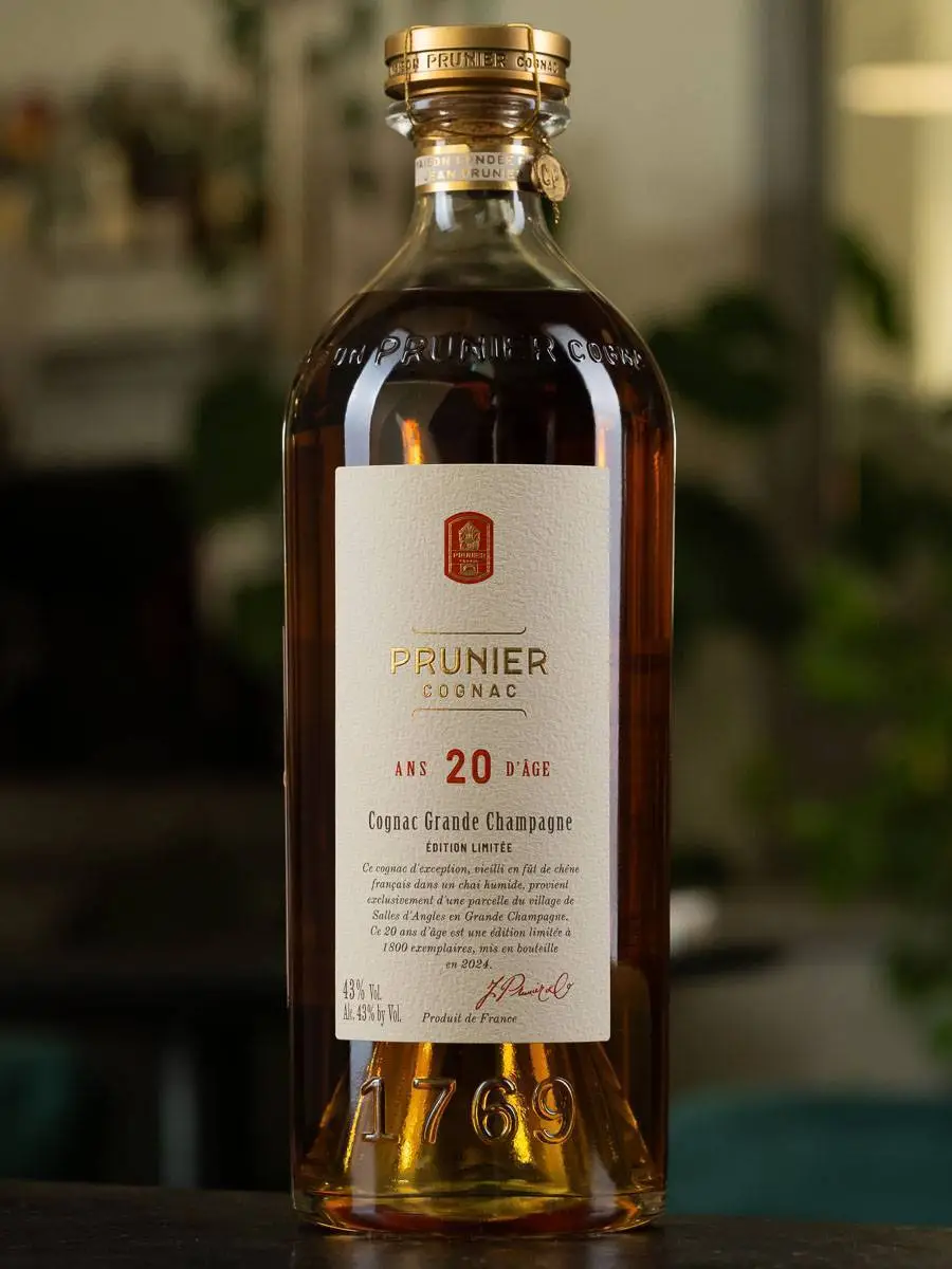 Бутылка Prunier Feng Bois 20 years