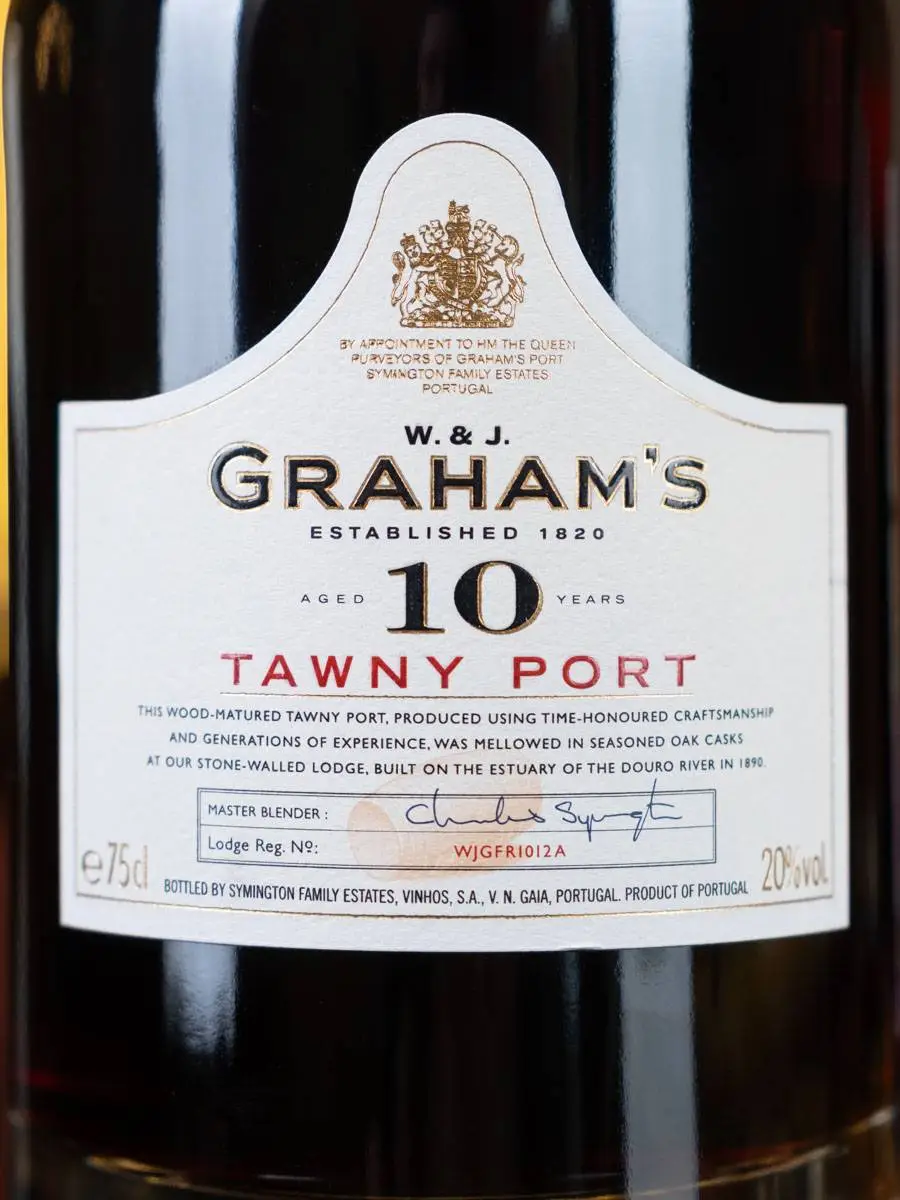 Портвейн Grahams 10 Year Old Tawny Port / Грэмс Энджд Тони Порт 10 лет