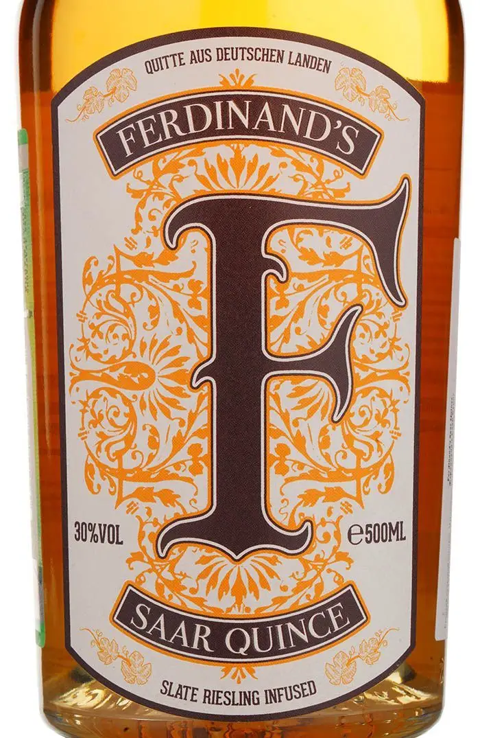 Джин Gin Ferdinand's F Saar Dry Gin / Фердинанд`с Ф Саар Драй Жёлтый