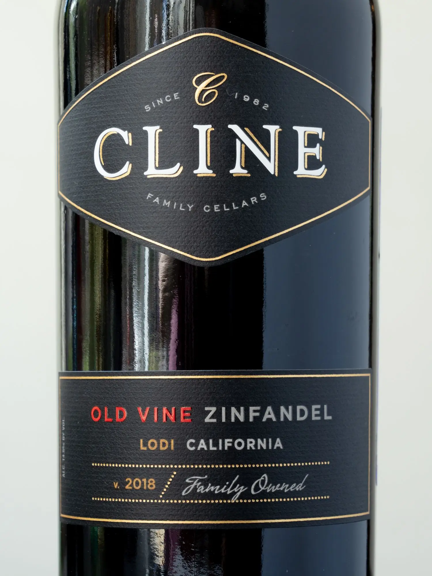 Вино Cline Old Vine Zinfandel Lodi / Клайн Олд Вайн Зинфандель