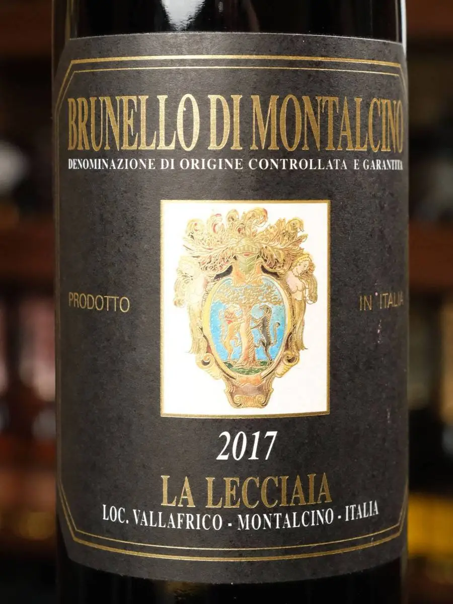 Вино La Lecciaia Brunello di Montalcino 2017 / Ла Леччайя Брунелло ди Монтальчино 2017