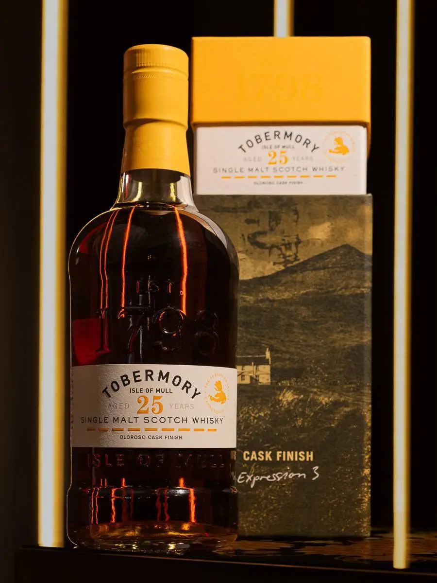 Виски Tobermory 25 years Single Malt Oloroso Cask Finish / Тобермори 25 лет