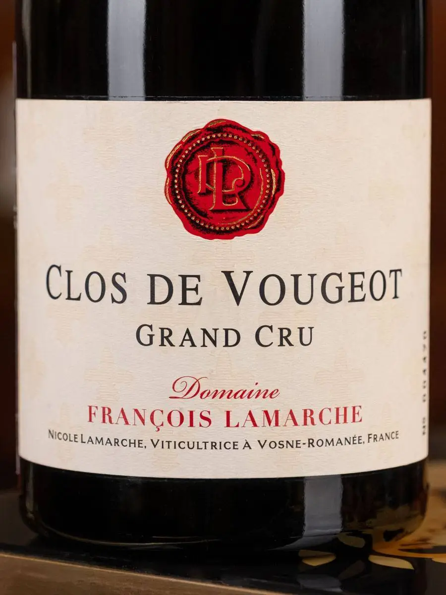 Вино Francois Lamarche Clos De Vougeot Grand Cru 2014 / Кло де Вужо Гран Крю Домен Франсуа Ламарш