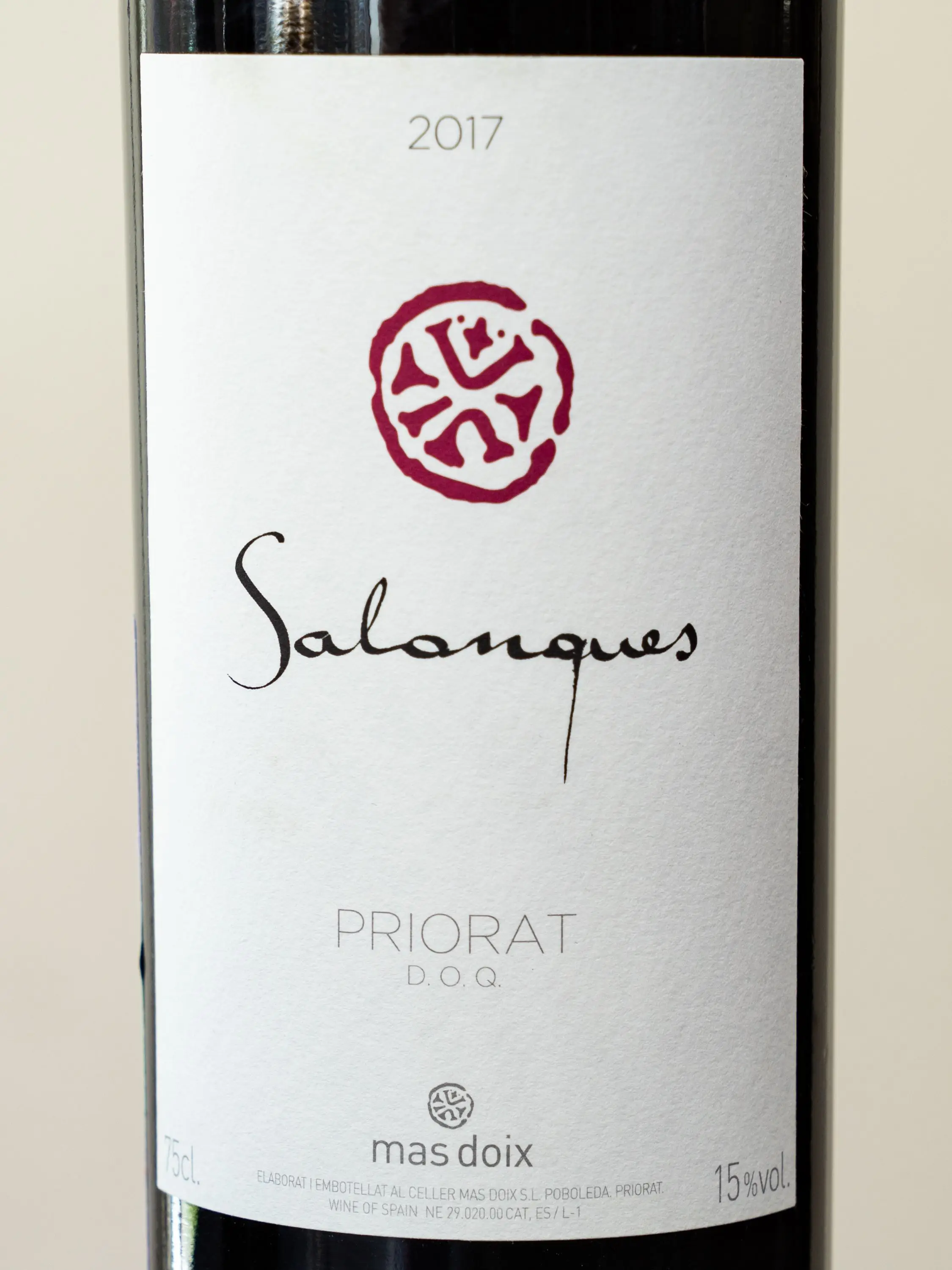 Вино Mas Doix Salanques Priorat / Мас Дойш Саланкес Приорат