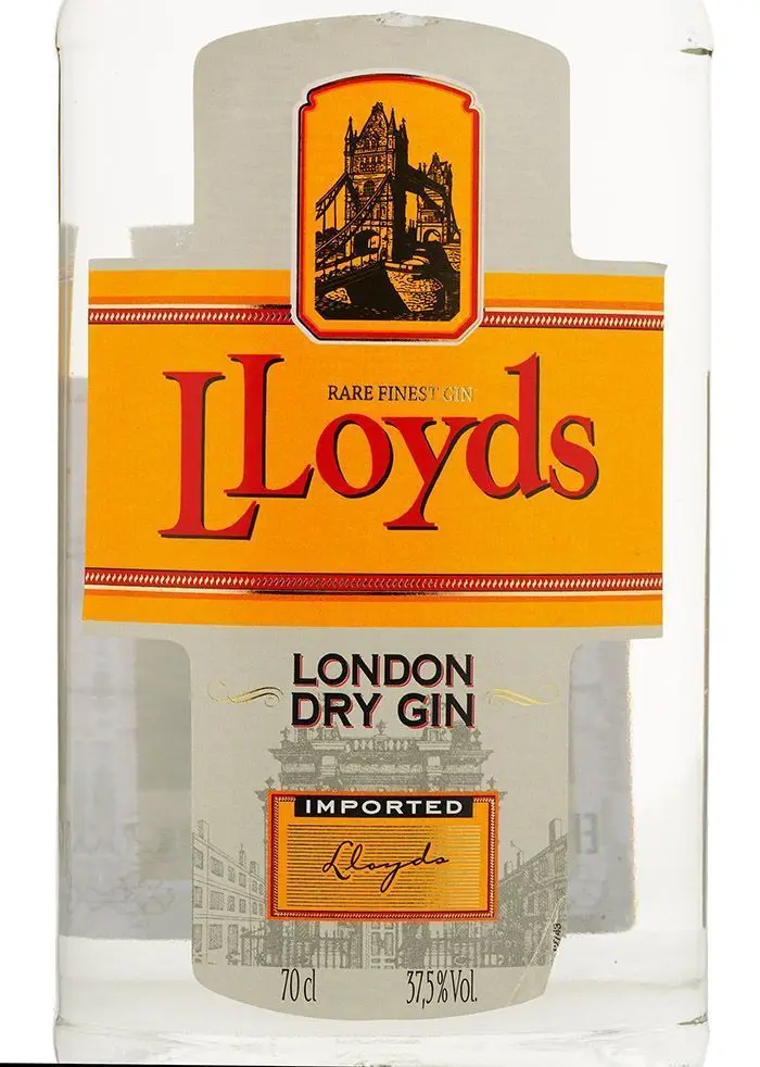 Джин Lloyds London Dry Gin / Ллойдс Лондон Драй