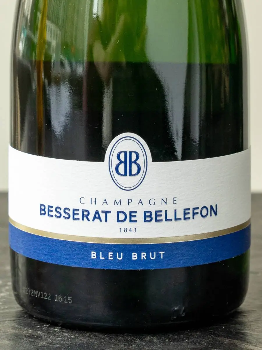 Шампанское Besserat de Bellefon Bleu Brut  / Бессера де Бельфон Блю Брют