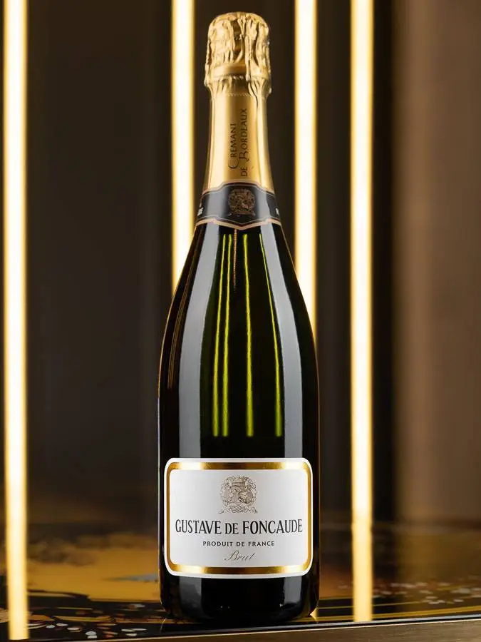 Игристое вино Gustave de Foncaude Cremant de Bordeaux Brut / Гюстав де Фонкод Креман де Бордо Брют