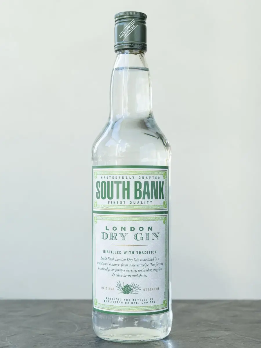 Джин Gin South Bank London Dry / Саут Бэнк Лондон Драй