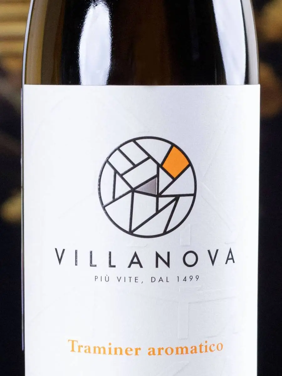 Вино Villanova Traminer Aromatico Friuli Isonzo / Траминер Ароматико Вилланова