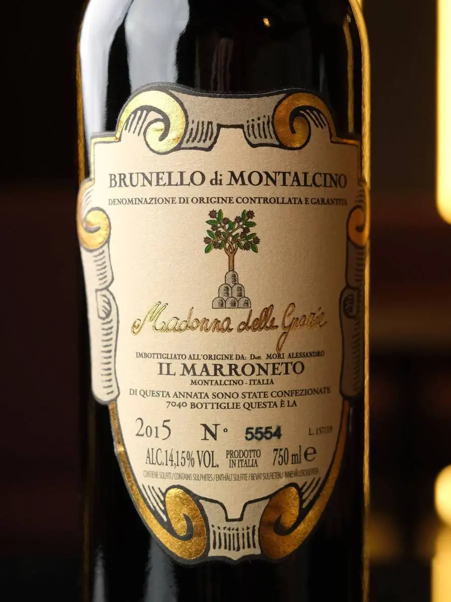 Вино Il Marroneto Madonna delle Grazie Brunello di Montalcino / Иль Марронето Мадонна дель Грацье