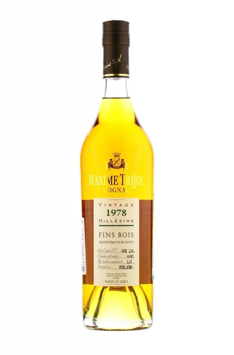 Коньяк Maxime Trijol Fins Bois 1978 / Максим Трижоль Фин Буа 1978