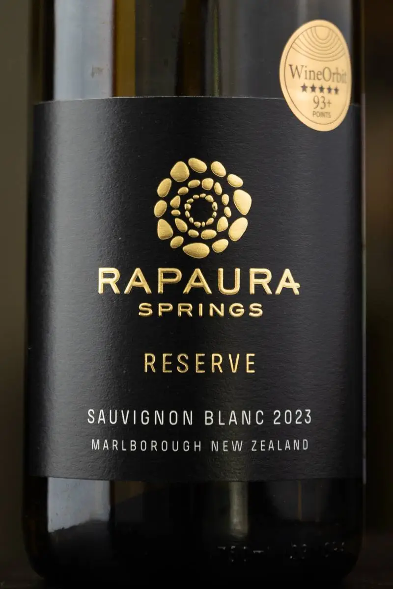 Вино Sauvignon Blanc Marlborough Reserve Rapaura Springs / Совиньон Блан Мальборо Резерв Рапаура Спрингс