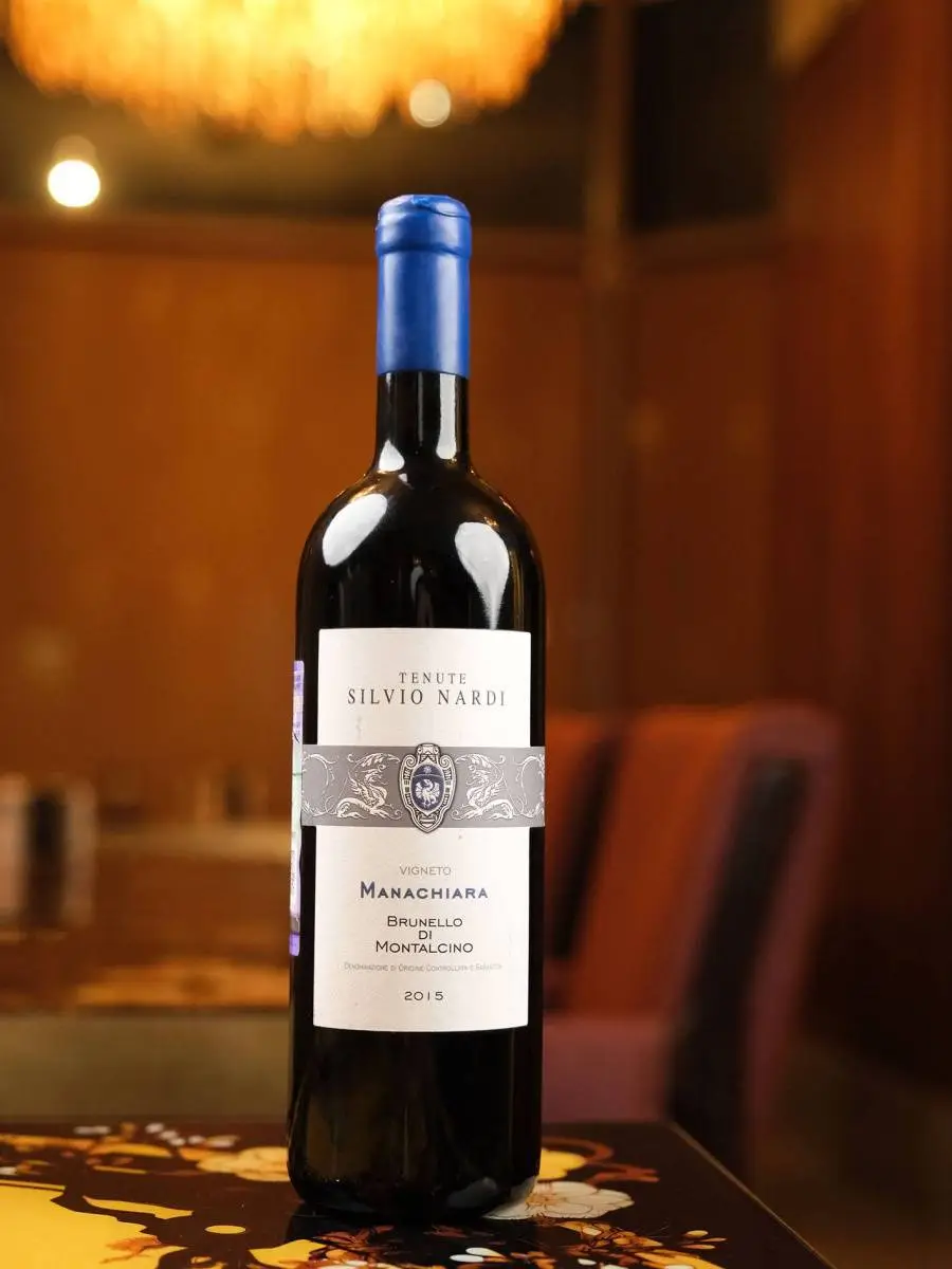 Вино Brunello di Montalcino Vigneto Manachiara Tenute Silvio Nardi 2015 / Брунелло ди Монтальчино Винето Манакьяра Тенуте Сильвио Нарди 
