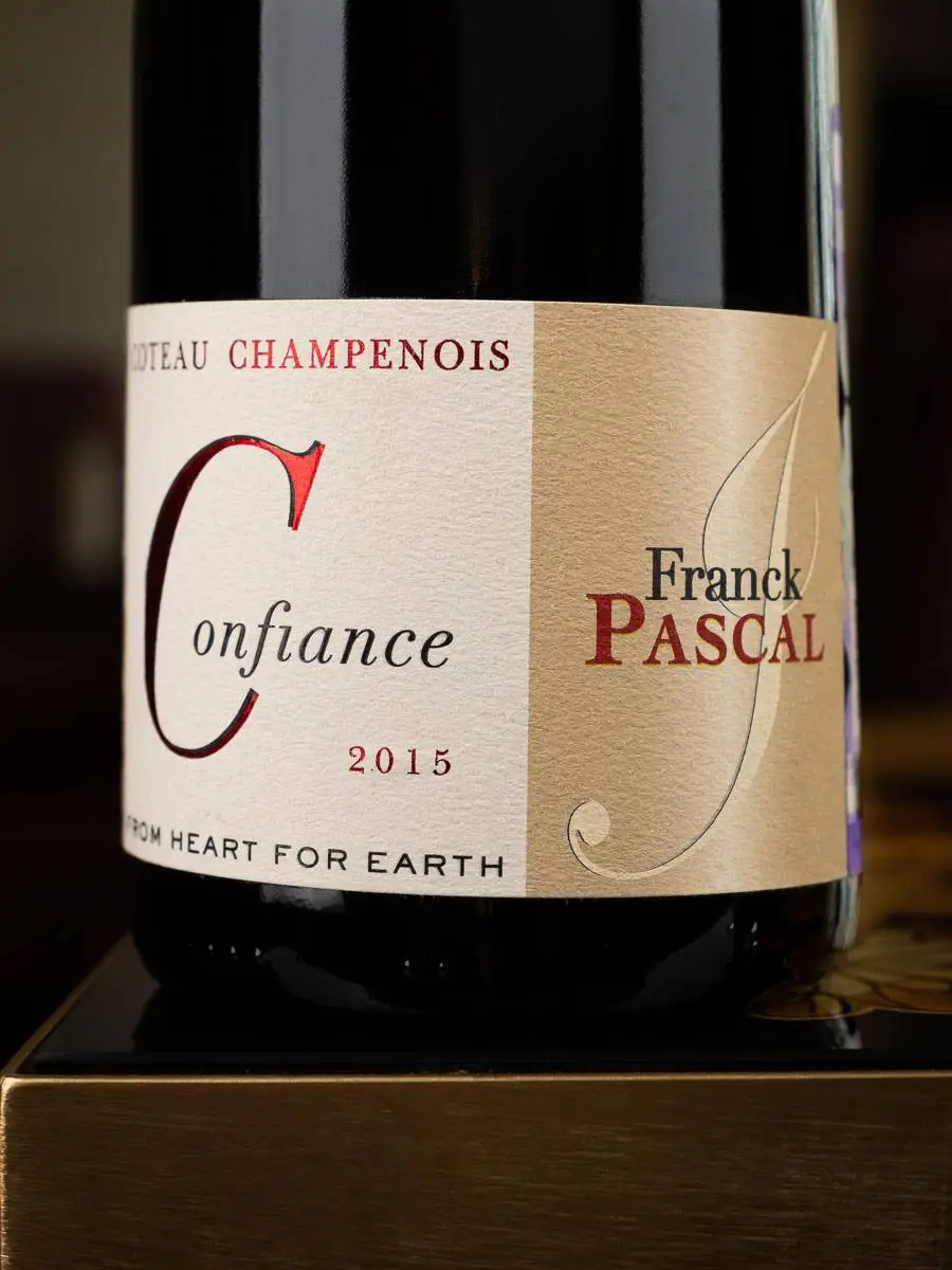 Вино Franck Pascal Coteau Champenois Confiance 2015 / Кото Шампенуа Франк Паскаль Конфьянс