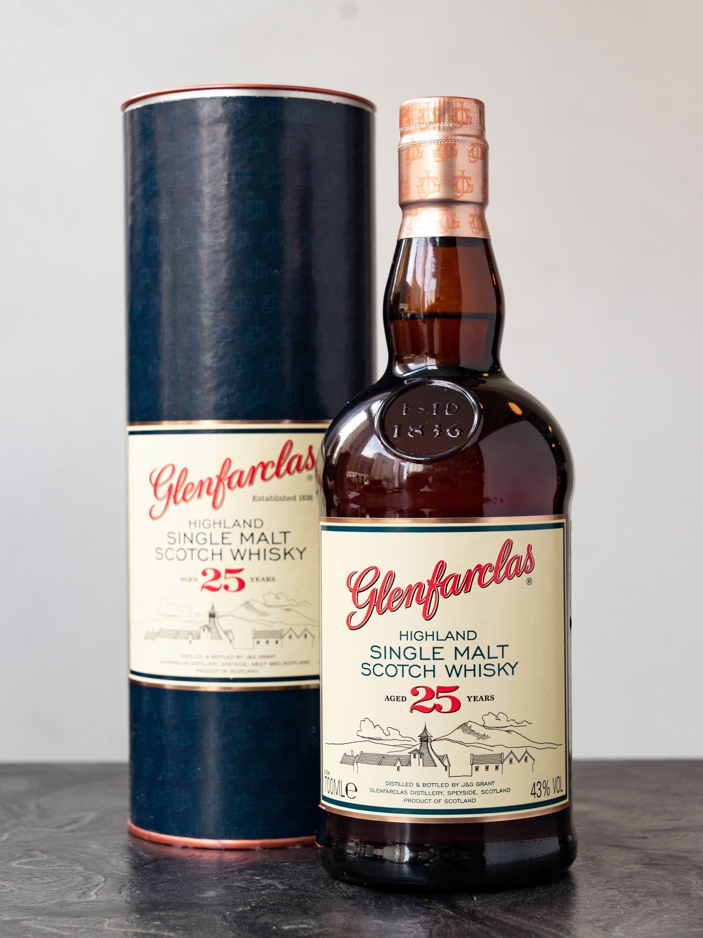 Виски Glenfarclas 25 years /  Гленфарклас 25 лет