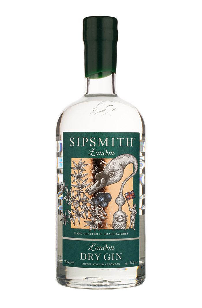Джин Sipsmith London Dry Gin  /  Сипсмит Лондон Драй