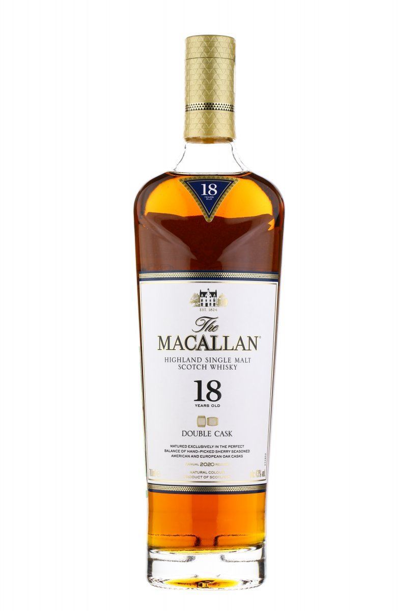 Виски Macallan Double Cask 18 y.o. лучшая цена в ресторане Остерия Амичи Виски Macallan Double Cask 18 y.o. / Макаллан Дабл Каск 18 лет