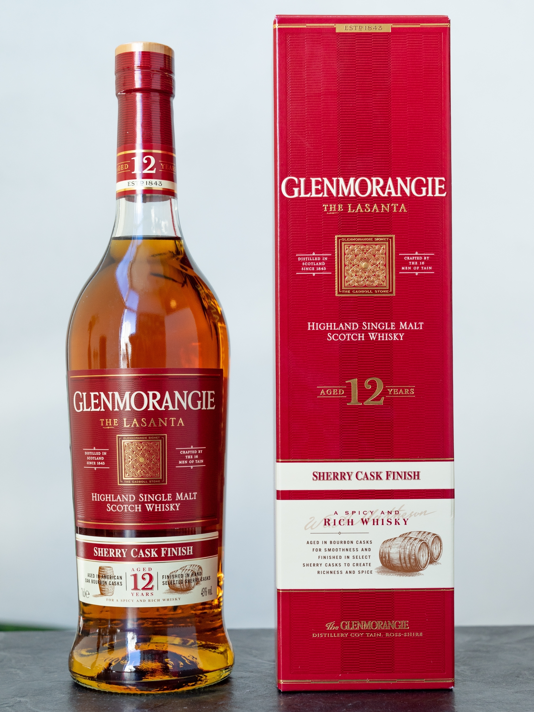 Подарочная упаковка Glenmorangie The Lasanta 12 years old