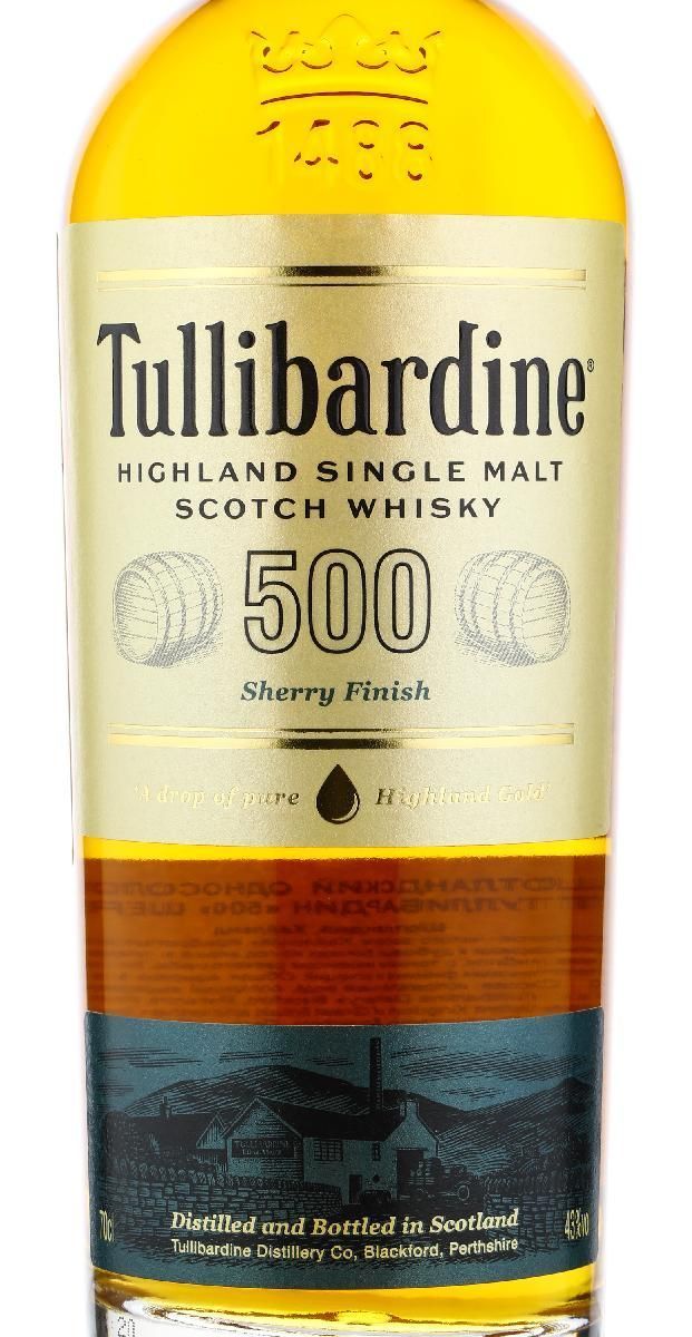 Виски Tullibardine 500 лучшая цена в Остерия Амичи Виски Tullibardine 500 / Туллибардин 500