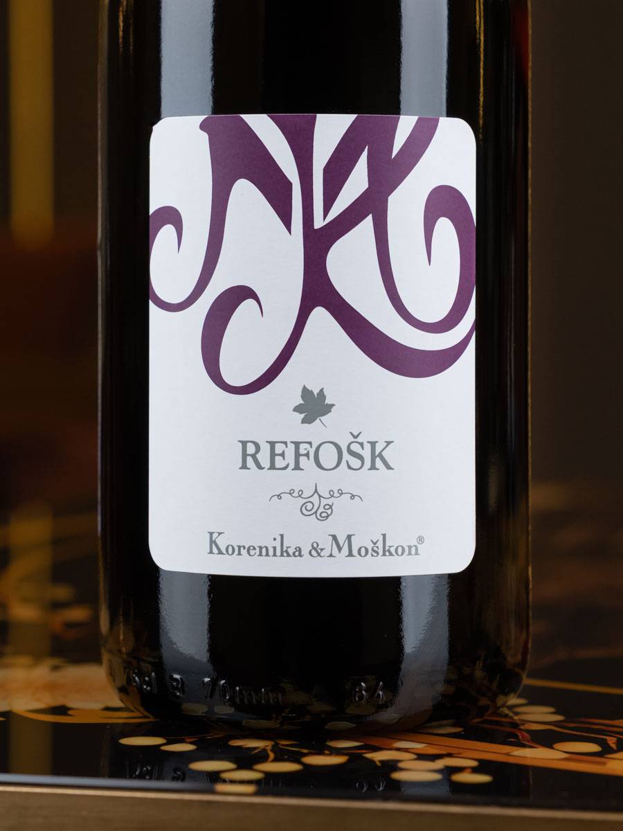 Вино Korenika & Moskon Refosk / Словенска Истра Рефоск