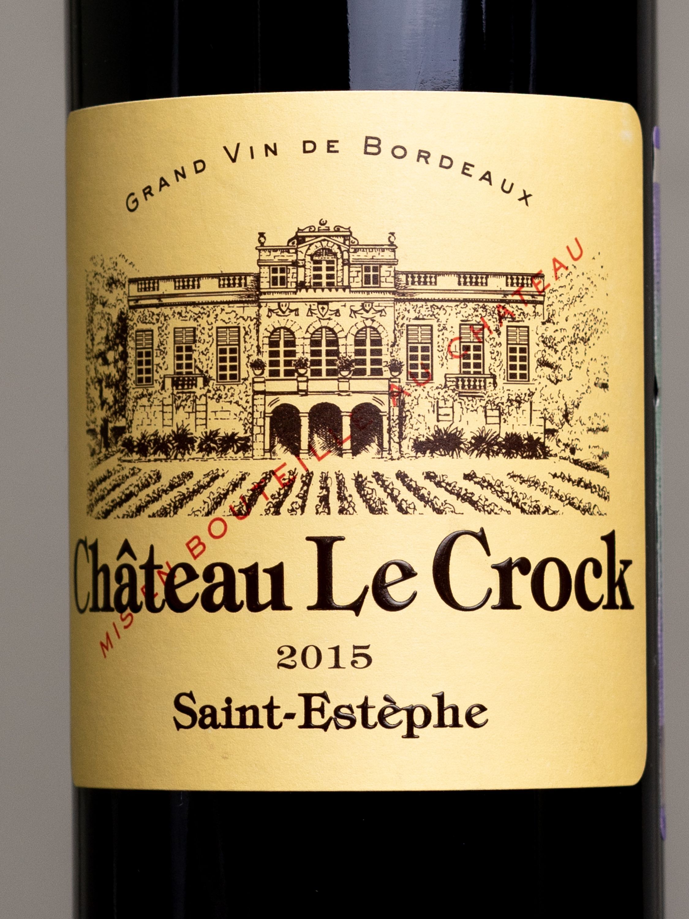 Купить вино Chateau Le Crock Cru Bourgeois в винном ресторане Остерия цена Вино Chateau Le Crock Cru Bourgeois / Шато Ле Крок