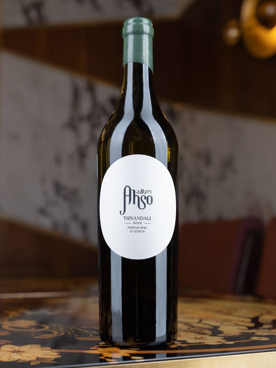 Вино Ahso Tsinandali / Цинандали Aхсо
