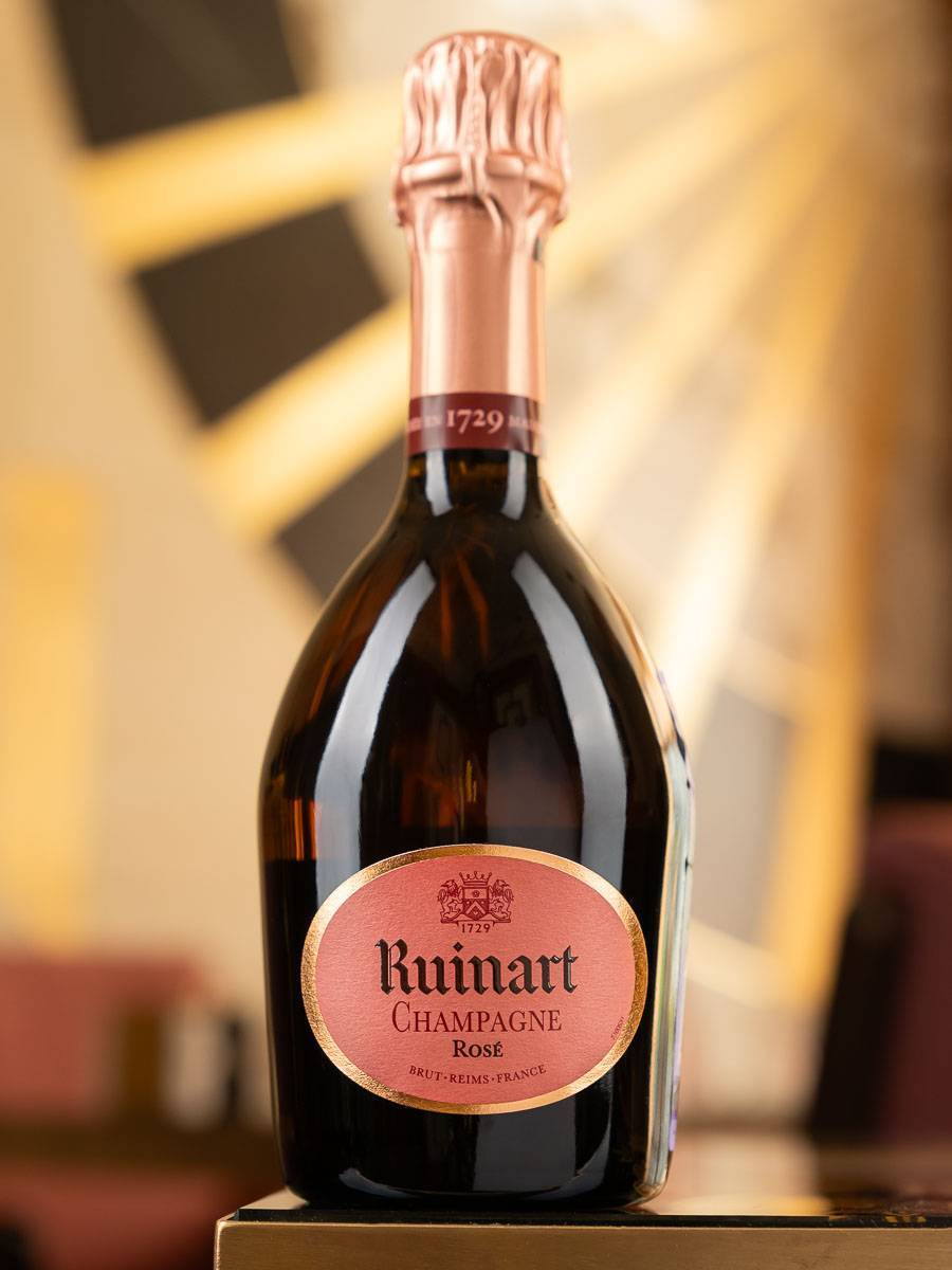 Купить шампанское Ruinart Rose 0.375 л в винном ресторане Остерия - лучшая цена Шампанское Ruinart Rose 0.375 л / Рюинар Розе