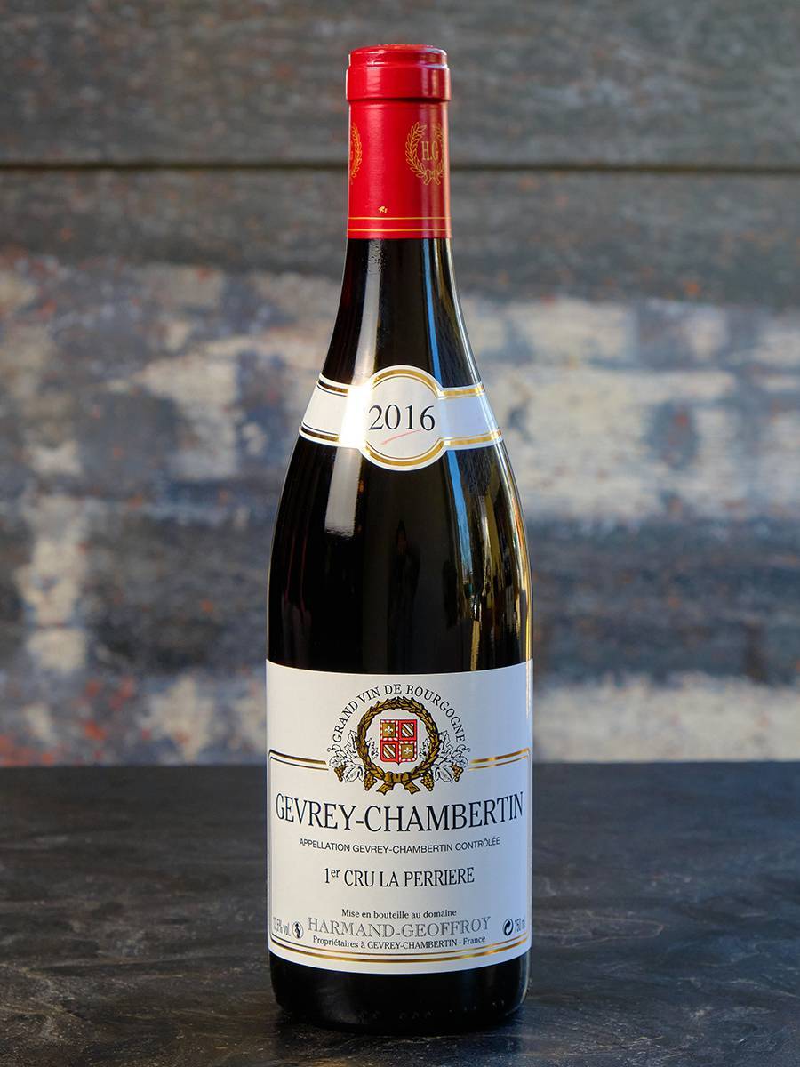 Вино Domaine Harmand-Geoffroy Gevrey-Chambertin 1er Cru La Perriere 2016 купить в винном ресторане Остерия - лучшая цена Вино Domaine Harmand-Geoffroy Gevrey-Chambertin 1er Cru La Perriere 2016 / Домэн Арман-Жеффруа Жеврэ-Шамбертэн 1 Крю Ля Перье