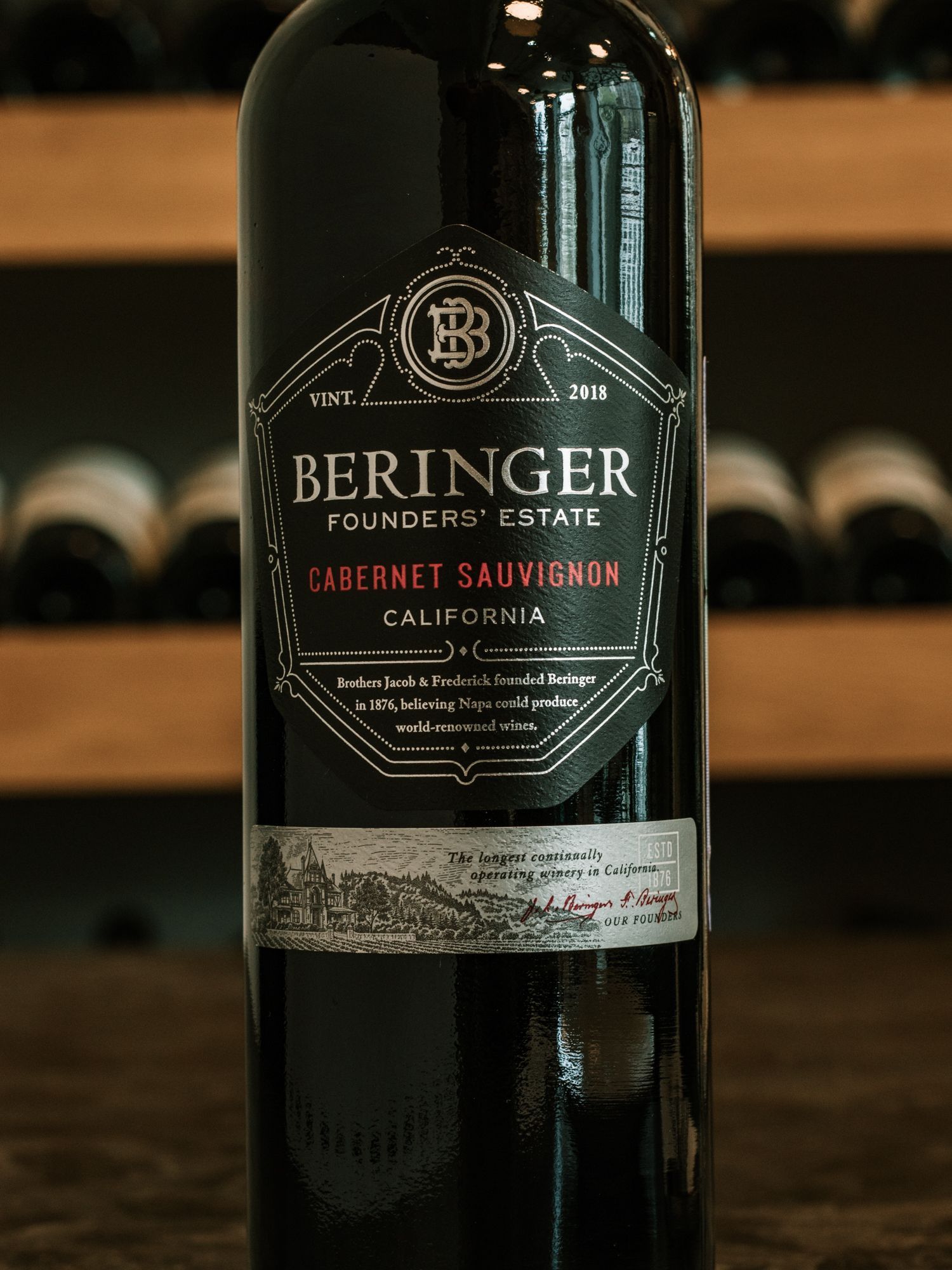 Вино Beringer Founder’s Estate Cabernet Sauvignon / Беринжер Фаундер’с Эстейт Каберне Совиньон