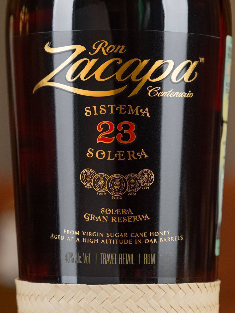 Ром Zacapa Solera Gran Reserva 23 years 1000 ml / Закапа Солера Гран Ресерва 23 года