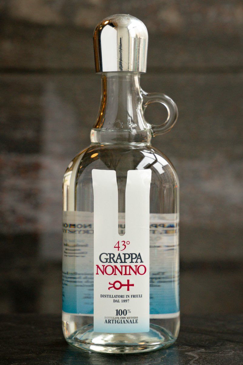 Граппа Grappa Friulana Nonino купить в ресторане Остерия - лучшая цена Граппа Grappa Friulana Nonino / Фриулана Нонино