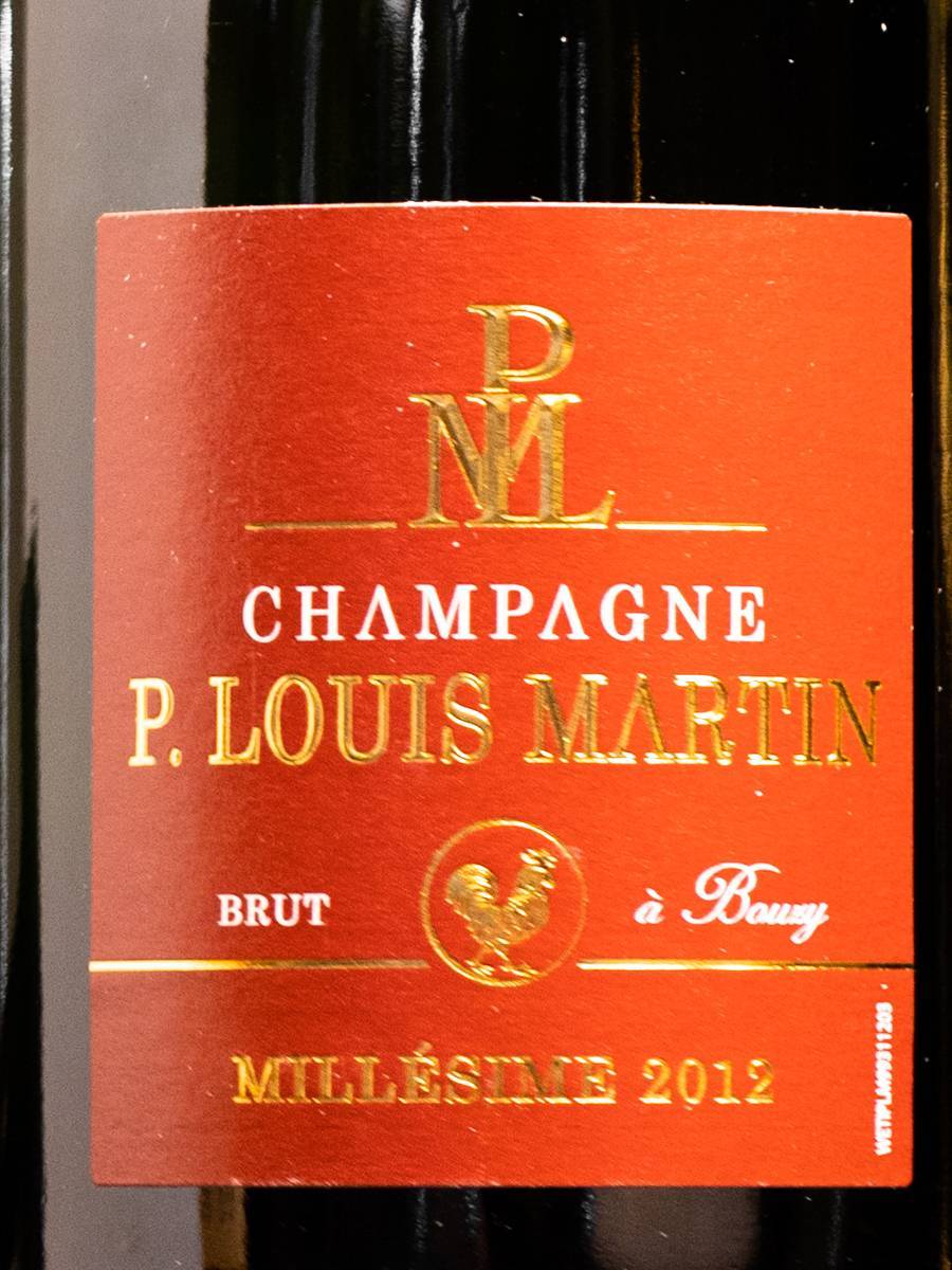 Шампанское P. Louis Martin Millesime Brut 2012 / П. Луи Мартан Миллезим Брют