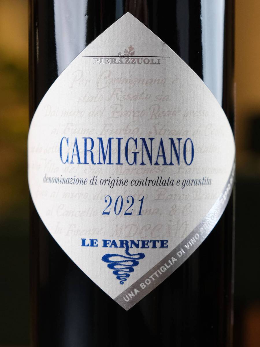 Вино Le Farnete Carmignano купить в ресторане Остерия лучшая цена Вино Le Farnete Carmignano / Ле Фарнете Карминьяно