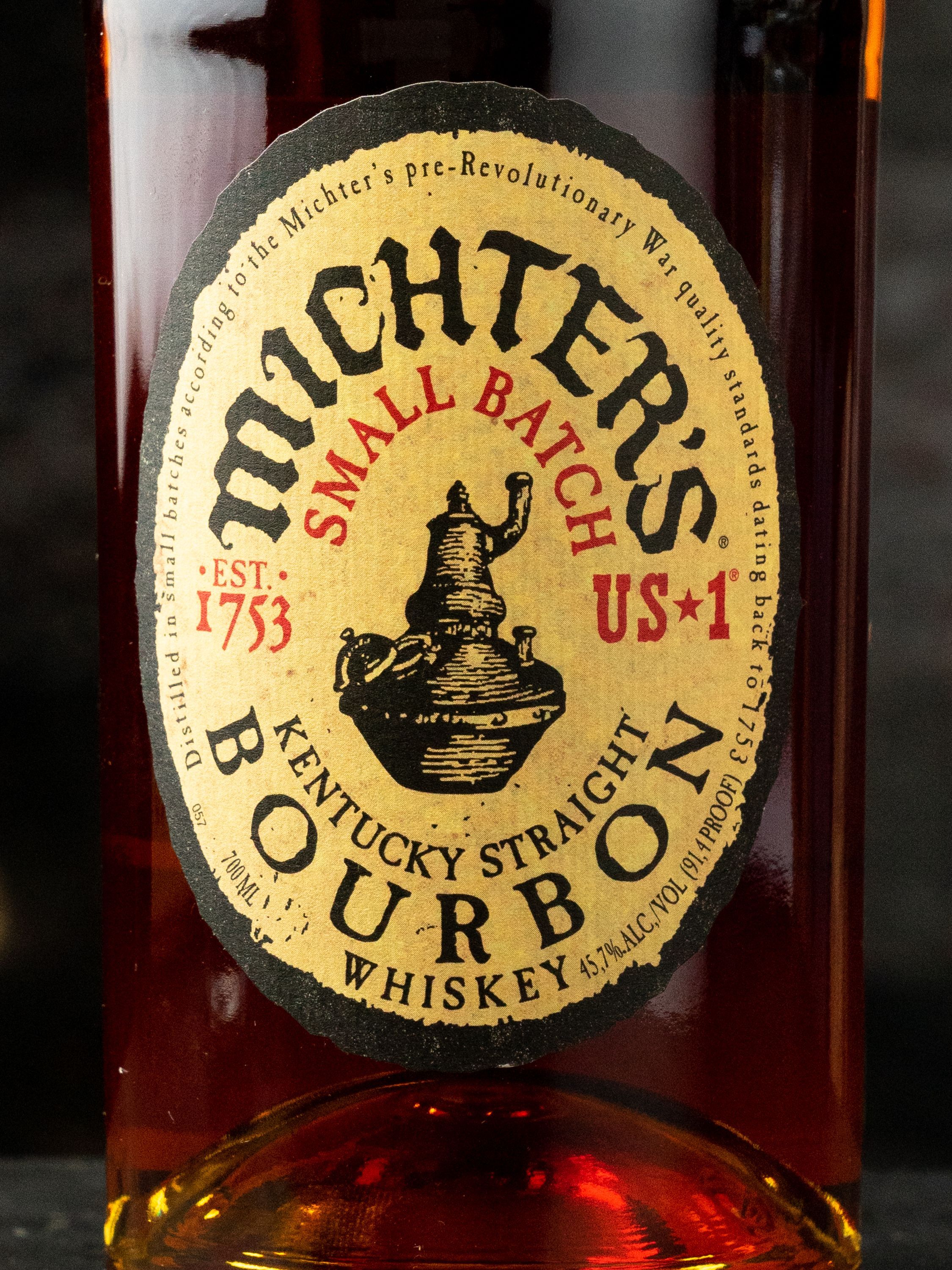 Этикетка Michter's US 1 Bourbon